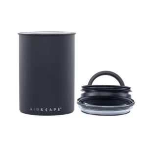Airscape Classic Stainless Steel Canister 7" Charcoal Black